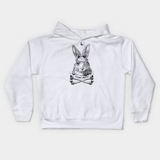 Dark Rabbit 2 Kids Hoodie